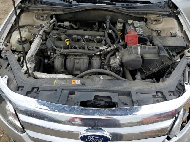 3FAHP0HA6AR294278 - 2010 FORD FUSION SE SILVER photo 11