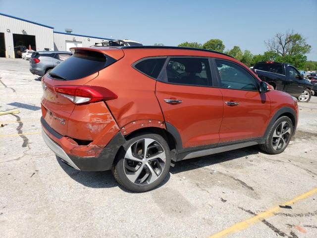 KM8J3CA24HU275061 - 2017 HYUNDAI TUCSON LIMITED RED photo 3