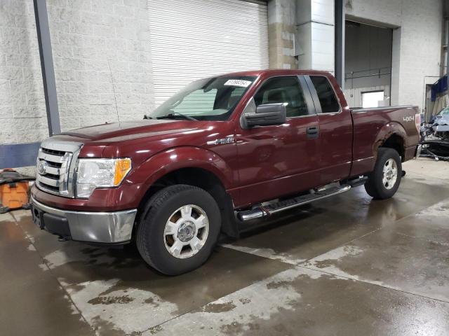 1FTRX14839FA40463 - 2009 FORD F150 SUPER CAB BURGUNDY photo 1