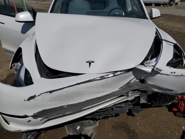 7SAYGDEE6PF883482 - 2023 TESLA MODEL Y WHITE photo 12