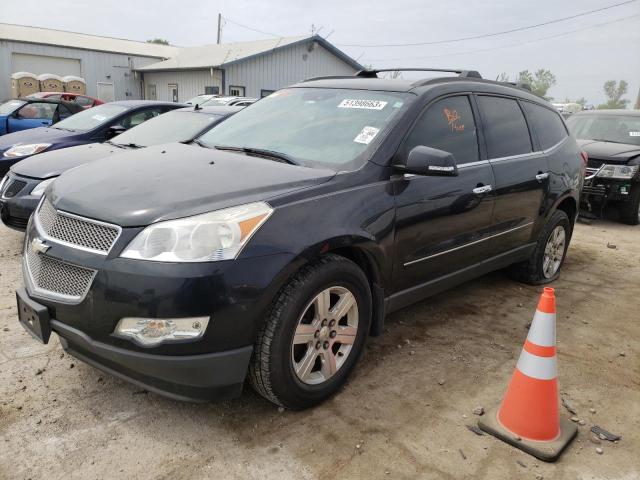 1GNKVLED6CJ326821 - 2012 CHEVROLET TRAVERSE LTZ GRAY photo 1