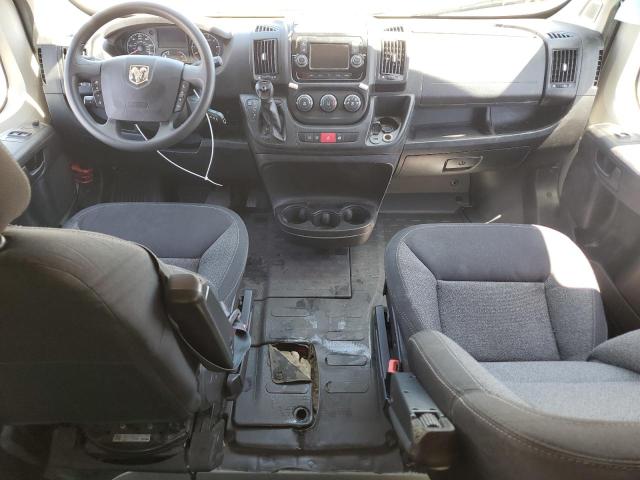 3C6LRVDG0ME565876 - 2021 RAM PROMASTER 2500 HIGH ვერცხლისფერი ფოტო 8