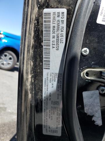 1C6RR6LT6MS550729 - 2021 RAM 1500 CLASS SLT 黑色 照片 12