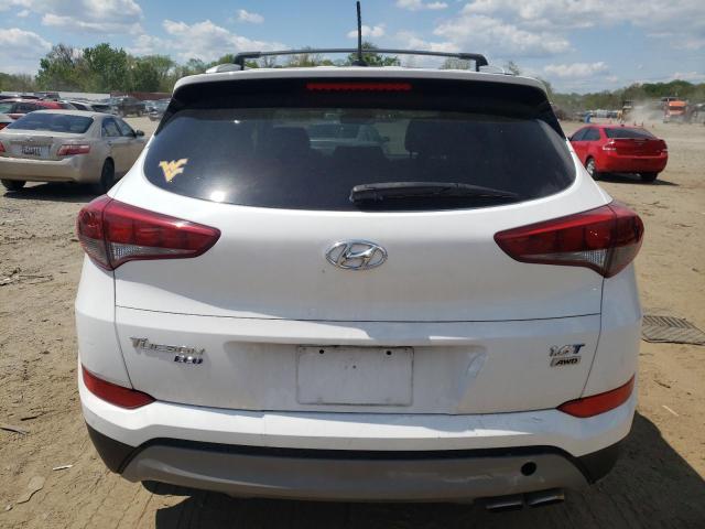 KM8J3CA25HU368350 - 2017 HYUNDAI TUCSON LIMITED WHITE photo 6