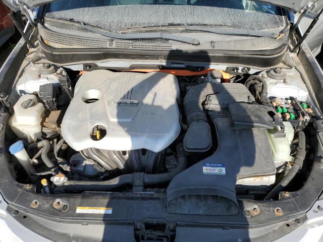 KMHEC4A46CA020365 - 2012 HYUNDAI SONATA HYBRID SILVER photo 11