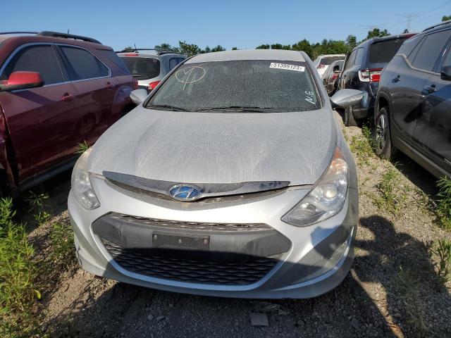 KMHEC4A46CA020365 - 2012 HYUNDAI SONATA HYBRID SILVER photo 5