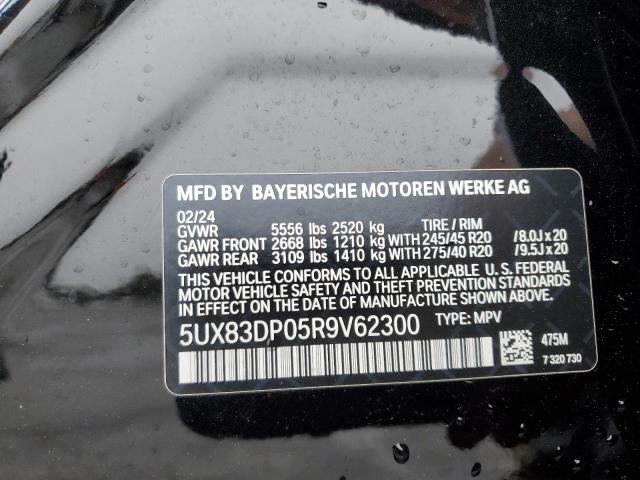 5UX83DP05R9V62300 - 2024 BMW X3 M40I BLACK photo 13