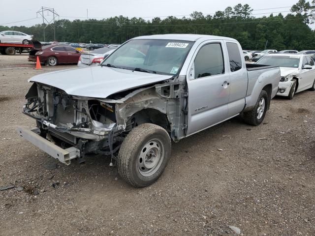 5TETX22N27Z375458 - 2007 TOYOTA TACOMA ACCESS CAB ვერცხლისფერი ფოტო 1