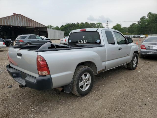 5TETX22N27Z375458 - 2007 TOYOTA TACOMA ACCESS CAB ვერცხლისფერი ფოტო 3