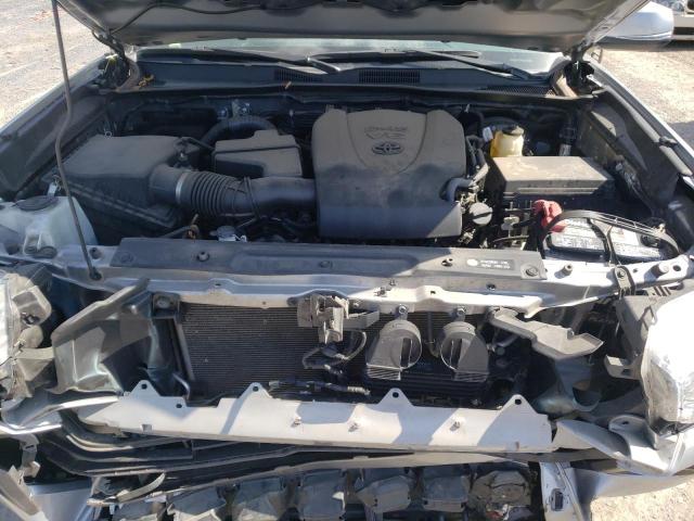 5TFSZ5AN1HX115232 - 2017 TOYOTA TACOMA ACCESS CAB ვერცხლისფერი ფოტო 11