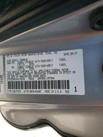 5TFSZ5AN1HX115232 - 2017 TOYOTA TACOMA ACCESS CAB SILVER photo 13