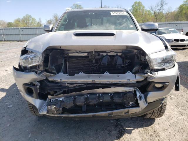 5TFSZ5AN1HX115232 - 2017 TOYOTA TACOMA ACCESS CAB SILVER photo 5