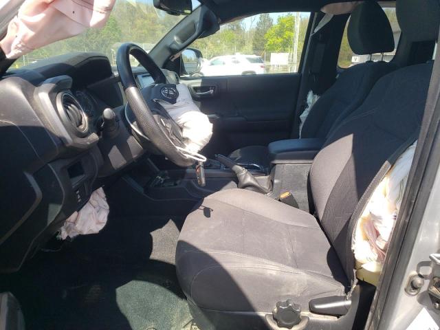 5TFSZ5AN1HX115232 - 2017 TOYOTA TACOMA ACCESS CAB ვერცხლისფერი ფოტო 7