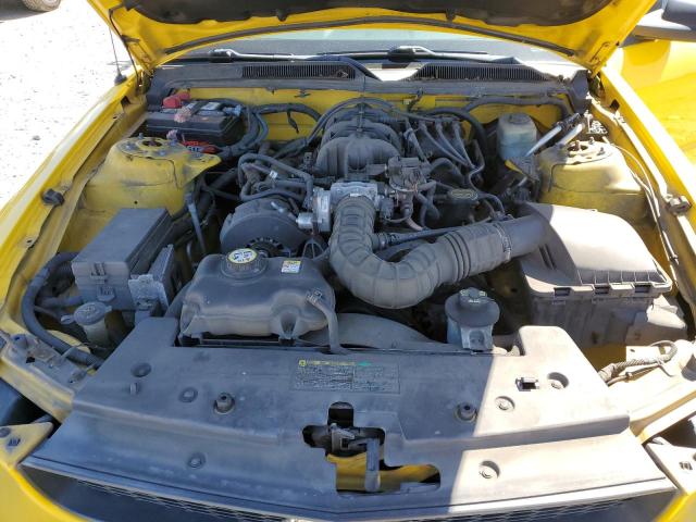 1ZVFT80NX55161944 - 2005 FORD MUSTANG YELLOW photo 11