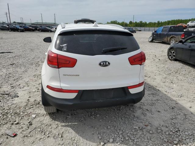 KNDPB3AC2E7617871 - 2014 KIA SPORTAGE BASE WHITE photo 6