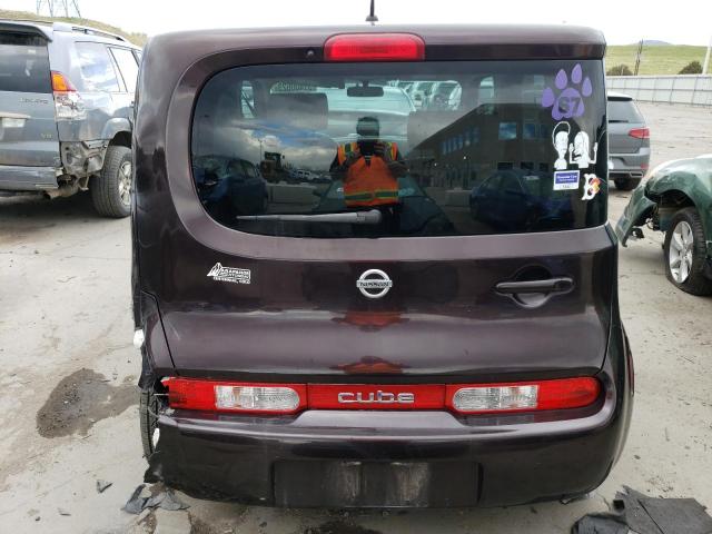 JN8AZ2KR2BT209991 - 2011 NISSAN CUBE BASE MAROON photo 6