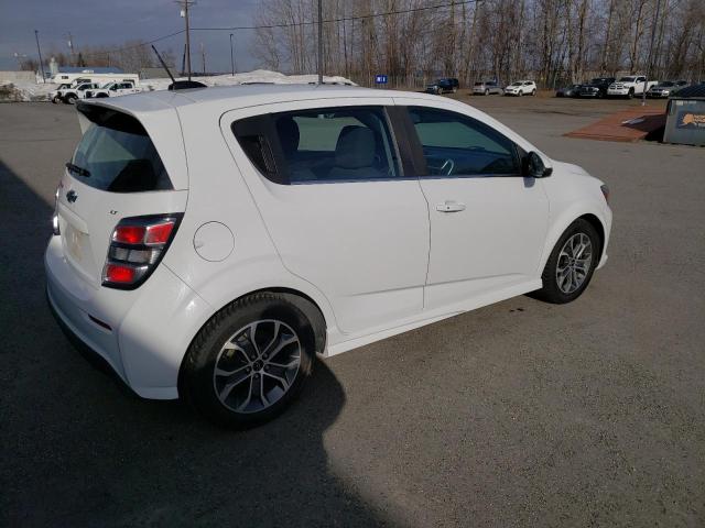 1G1JD6SB8J4131013 - 2018 CHEVROLET SONIC LT WHITE photo 3