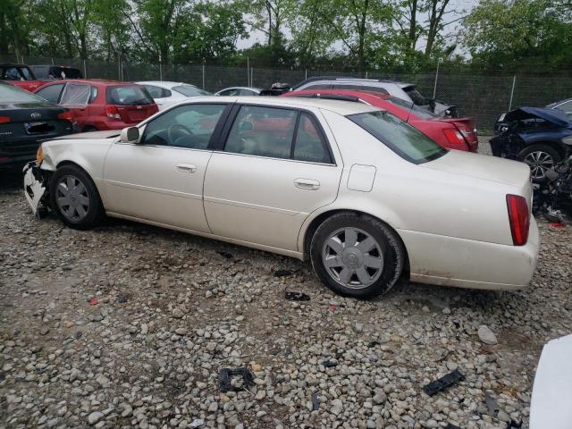 1G6KF57923U138163 - 2003 CADILLAC DEVILLE DTS WHITE photo 2