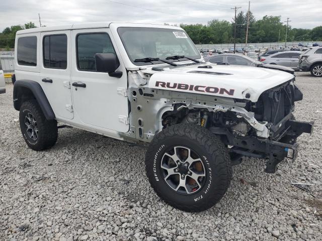 1C4HJXFGXJW194886 - 2018 JEEP WRANGLER RUBICON WHITE photo 4