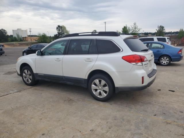 4S4BRBKC9B3418300 - 2011 SUBARU OUTBACK 2.5I LIMITED WHITE photo 2