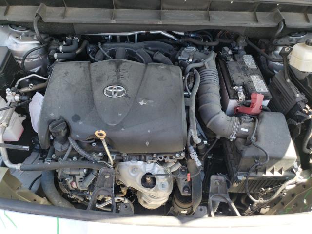 5TDGZRAH5NS124086 - 2022 TOYOTA HIGHLANDER XLE SILVER photo 12