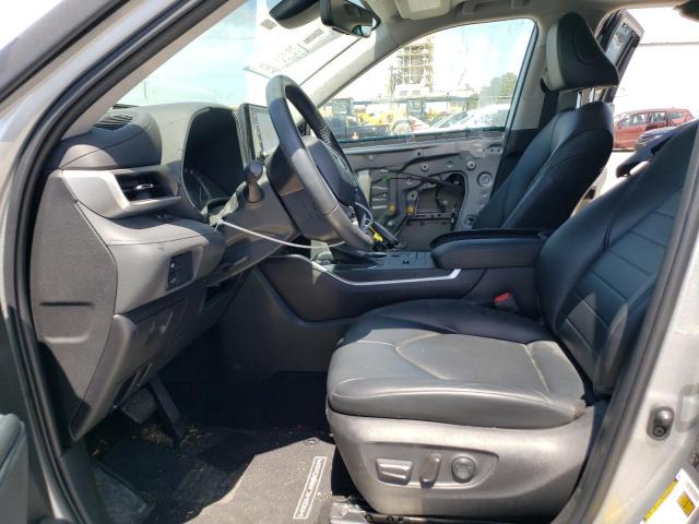 5TDGZRAH5NS124086 - 2022 TOYOTA HIGHLANDER XLE SILVER photo 7