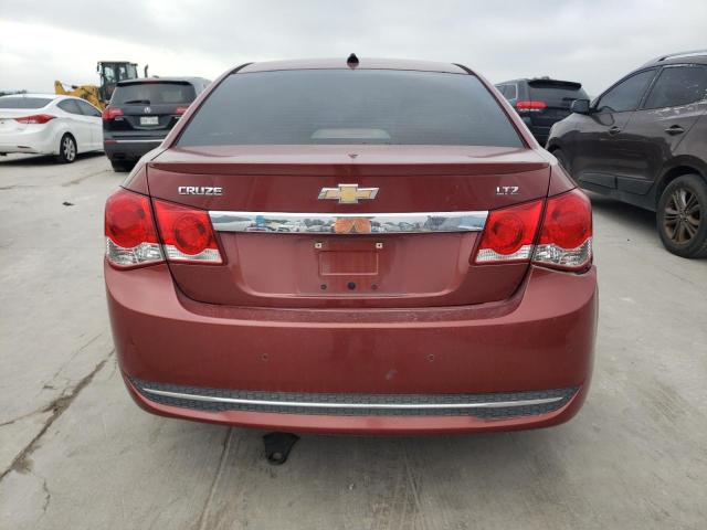 1G1PH5SC3C7279282 - 2012 CHEVROLET CRUZE LTZ BURGUNDY photo 6