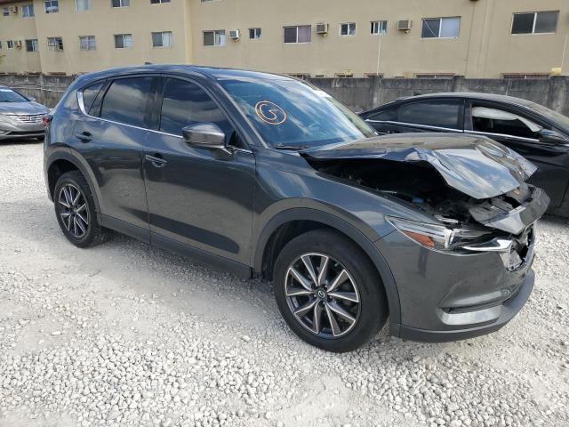 JM3KFADL9H0210665 - 2017 MAZDA CX-5 GRAND TOURING GRAY photo 4