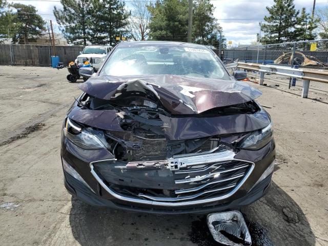 1G1ZD5ST0MF028943 - 2021 CHEVROLET MALIBU LT MAROON photo 5