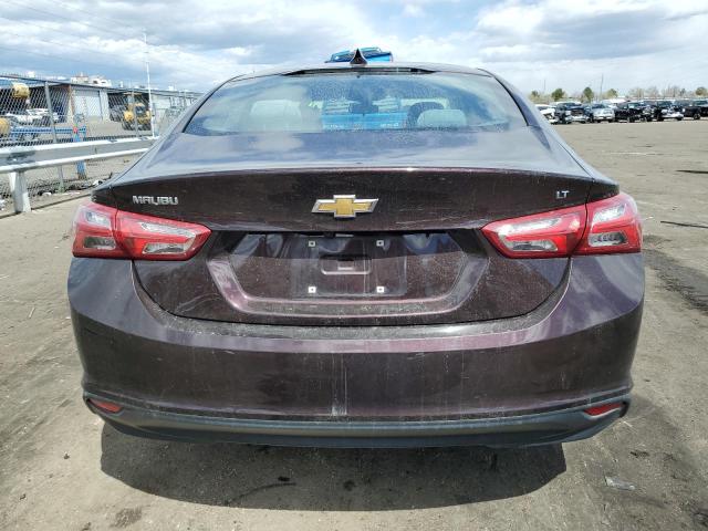 1G1ZD5ST0MF028943 - 2021 CHEVROLET MALIBU LT MAROON photo 6