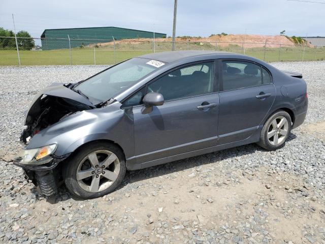 2HGFA16649H311059 - 2009 HONDA CIVIC LX-S ნაცრისფერი ფოტო 1