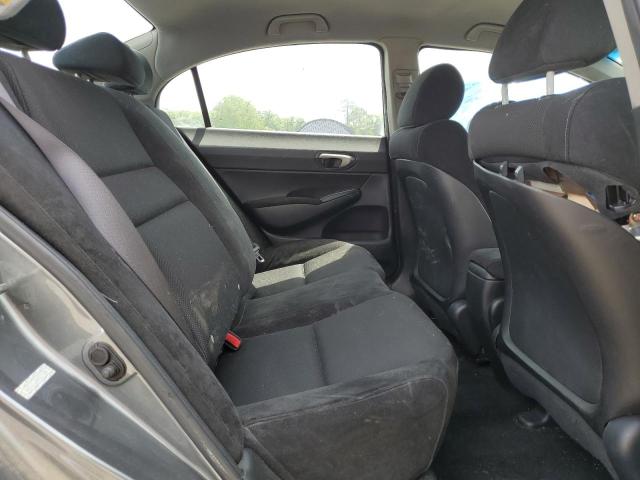 2HGFA16649H311059 - 2009 HONDA CIVIC LX-S ნაცრისფერი ფოტო 10