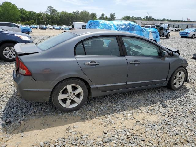 2HGFA16649H311059 - 2009 HONDA CIVIC LX-S ნაცრისფერი ფოტო 3