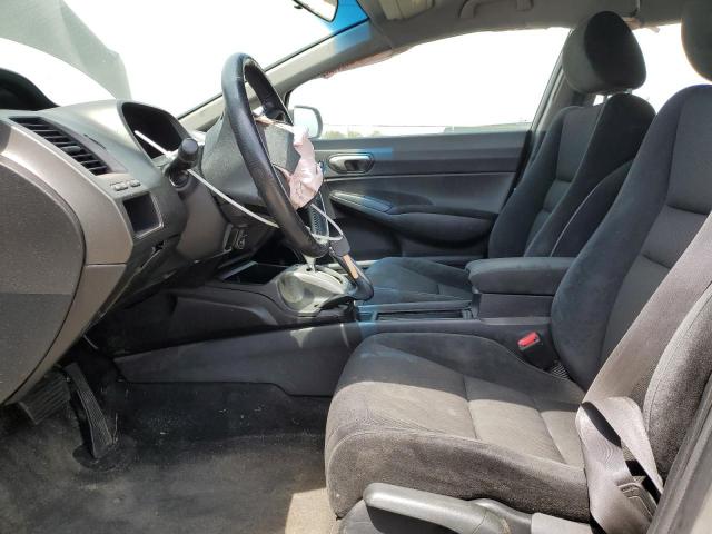 2HGFA16649H311059 - 2009 HONDA CIVIC LX-S ნაცრისფერი ფოტო 7