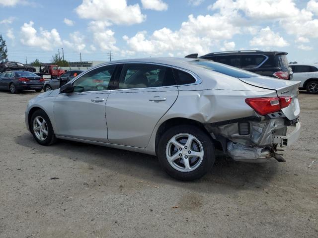 1G1ZB5ST0HF104317 - 2017 CHEVROLET MALIBU LS SILVER photo 2