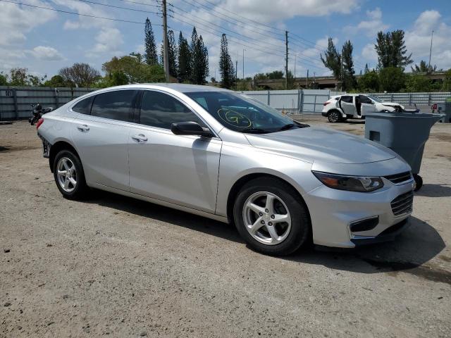 1G1ZB5ST0HF104317 - 2017 CHEVROLET MALIBU LS SILVER photo 4