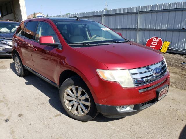 2FMDK39C57BB10153 - 2007 FORD EDGE SEL PLUS RED photo 4