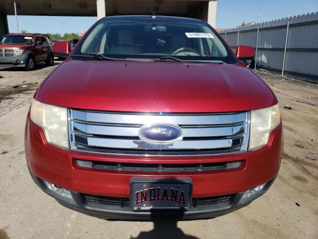 2FMDK39C57BB10153 - 2007 FORD EDGE SEL PLUS RED photo 5