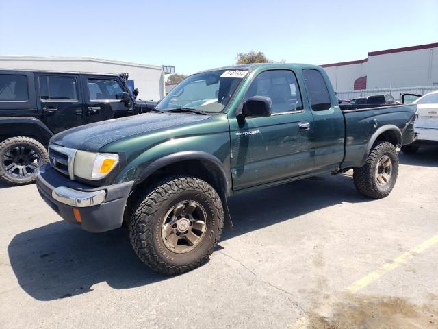 4TASN92N2YZ629298 - 2000 TOYOTA TACOMA XTRACAB PRERUNNER GREEN photo 1