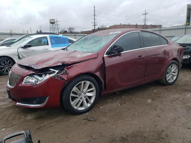 2G4GK5EX0G9125426 - 2016 BUICK REGAL BURGUNDY photo 1