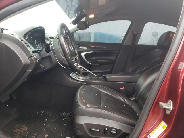 2G4GK5EX0G9125426 - 2016 BUICK REGAL 勃艮第红 照片 7