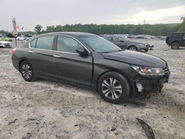 1HGCR2F3XEA221754 - 2014 HONDA ACCORD LX BLACK photo 4