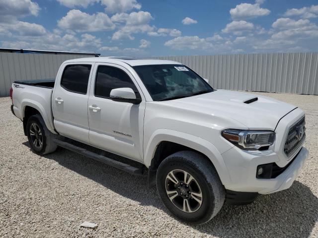 3TMAZ5CN0HM026945 - 2017 TOYOTA TACOMA DOUBLE CAB WHITE photo 4