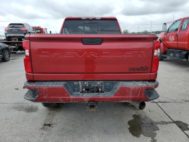 1GC4YREY0LF112019 - 2020 CHEVROLET SILVERADO K2500 HIGH COUNTRY RED photo 6