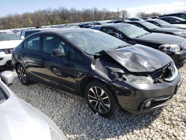 19XFB2F9XDE031453 - 2013 HONDA CIVIC EXL 黑色 照片 4