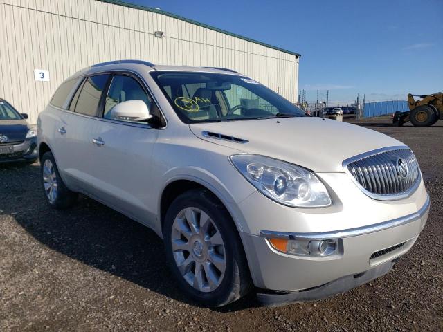 5GALVCED4AJ136074 - 2010 BUICK ENCLAVE CXL WHITE photo 1