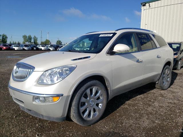 5GALVCED4AJ136074 - 2010 BUICK ENCLAVE CXL WHITE photo 2