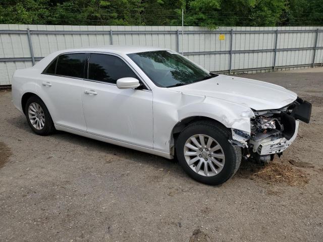 2C3CCAAG7DH739393 - 2013 CHRYSLER 300 WHITE photo 4