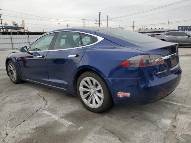 5YJSA1E23JF249739 - 2018 TESLA MODEL S 蓝色 照片 2
