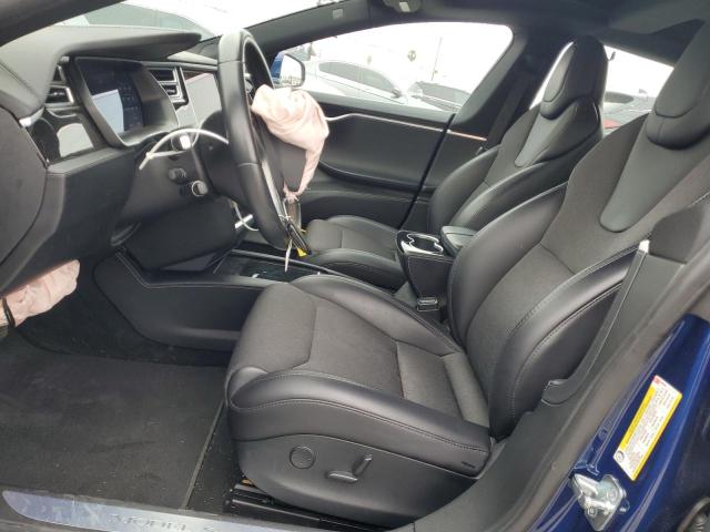5YJSA1E23JF249739 - 2018 TESLA MODEL S 蓝色 照片 7